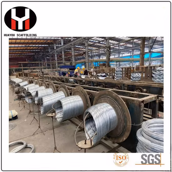 Filo di ferro Gi in rete metallica zincata con fascetta in acciaio per recinzione a catena