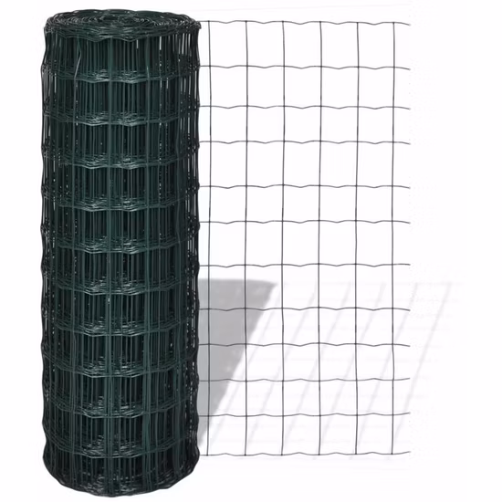 Filo di rete resistente per scimmie rivestito in PVC verde