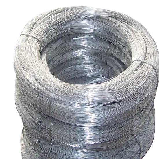 Filo di acciaio zincato Q195 ad alta resistenza per l'industria agricola