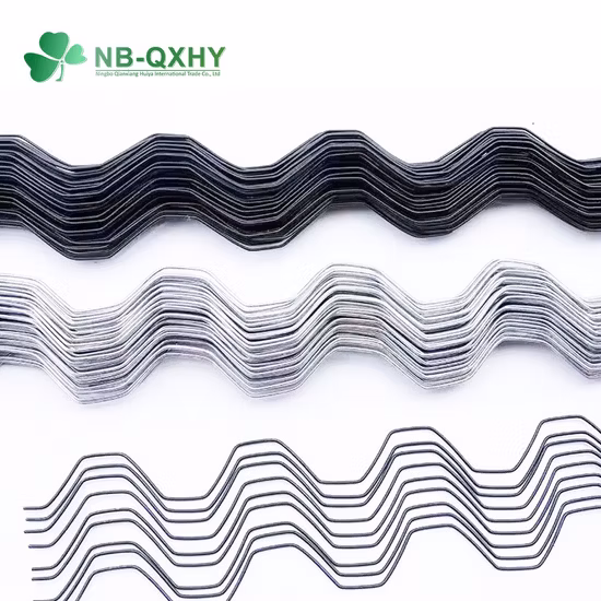 Accessori per serre Filo a zigzag zincato a molla blu per l'agricoltura