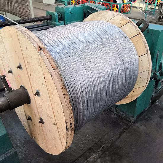 High Carbon Zinc Coated Steel Wire for ACSR Cable
