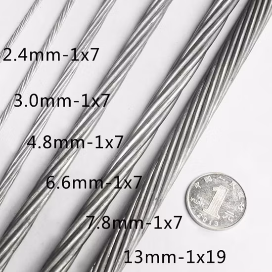 High Carbon Zinc Coated Steel Wire for ACSR Cable