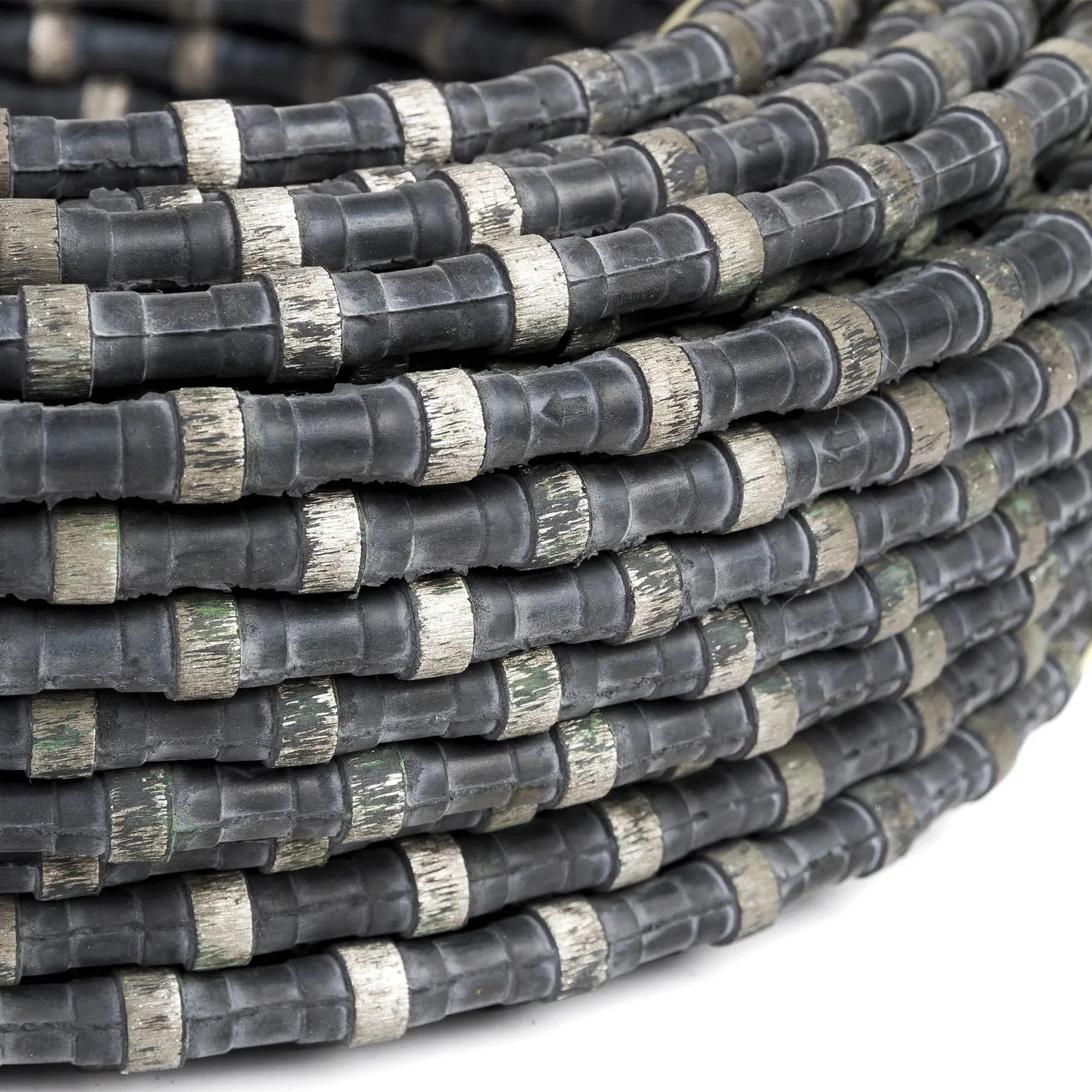 Sunny Tools Corda per sega a filo diamantato per demolizione di costruzioni in calcestruzzo da 11,5 mm con acciaio in gomma.